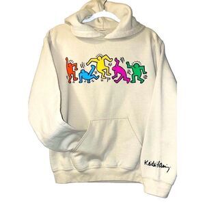 Keith Haring Iconic Pop Street Art Hoodie